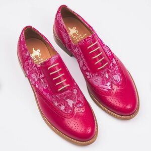 Embassy London Vivienne Pink Loafers 37/6